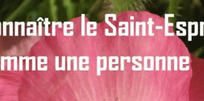 L'Esprit Saint est une personne. - Bruno