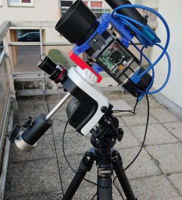 Ultra-nomadic dual axis goto mount : SkyWatcher AZ-GTI