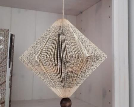 Démonstration pliage pour lampion