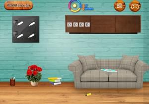 Ekey Blue wall room escape soluce