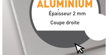 PLAQUE ALUMINIUM