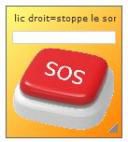 Sonnette : un bouton d'appel en premier plan sur toute activité