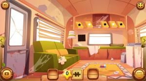 Camper trailer escape