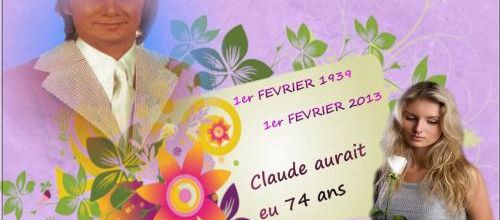 LES 74 ANS DE CLAUDE