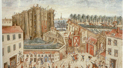 La BASTILLE vue et surtout corrigée par la REPUBLIQUE 