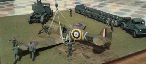 Un diorama Airfix à l'ancienne