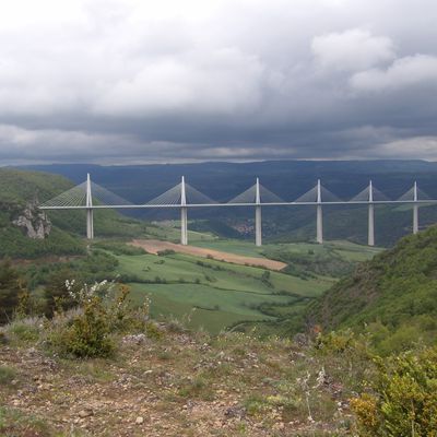 Randonnée tout proche du viaduc de Millau