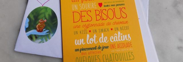 Chouette, une carte de Myrtille!