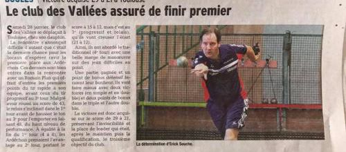 ESB DES VALLEES - TOULOUSE = 29 - 21