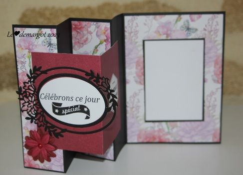 Scrap / Tuto carte 4 plis avec panneau