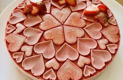 Entremet fraise citron 