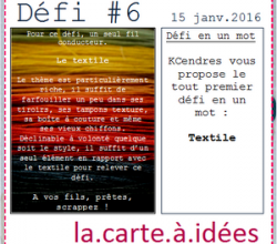 Défi#6 et compagnie ! 
