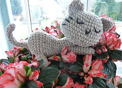 Flocon, mon chaton amigurumi