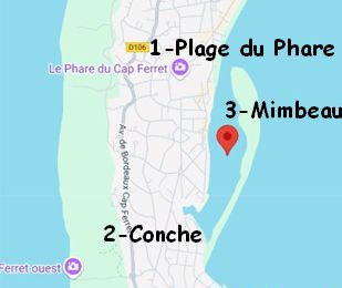 EB - Balade sur le Mimbeau au Cap-Ferret, mars 2025...