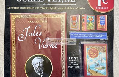 N° 1 Livres miniatures Jules Verne - Lancement 