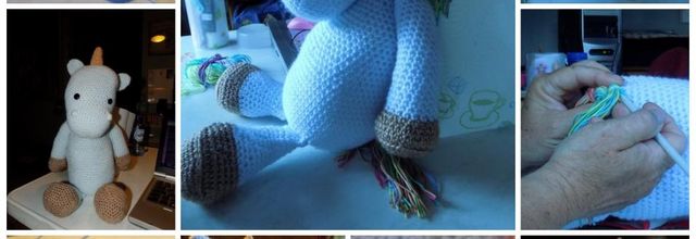 Licorne au crochet