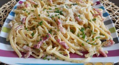 One Pot Pasta Carbonara