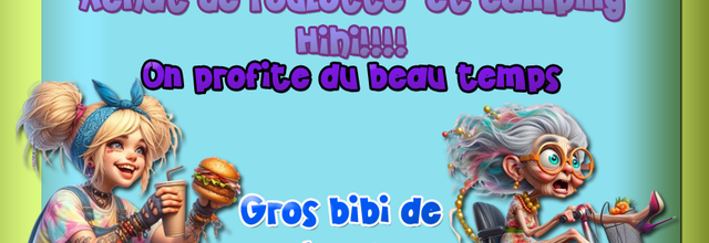 Je pars pour 3 semaines et plus Bizouxxxxxxx