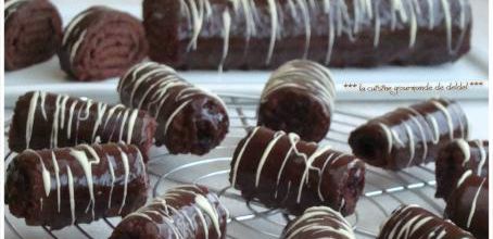 ROULÉ AU CHOCOLAT ET GELÉE DE MÛRE