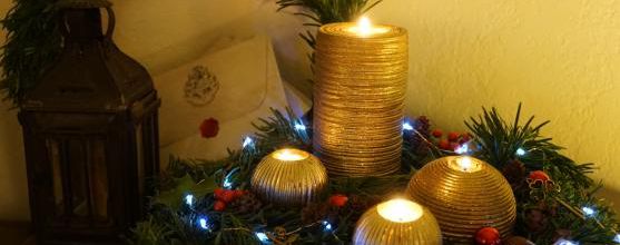 Noël 2021 : bougies de l'avent