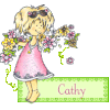 564 - Collier de fleur - signature, blinkie,gif animé