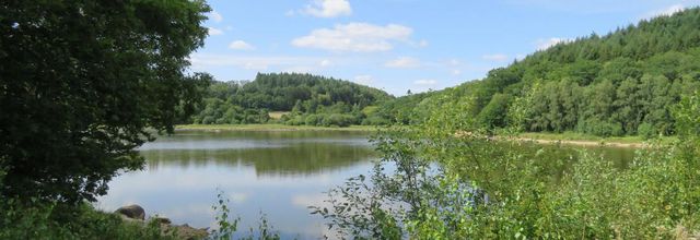 le lac de Chamboux en reflets