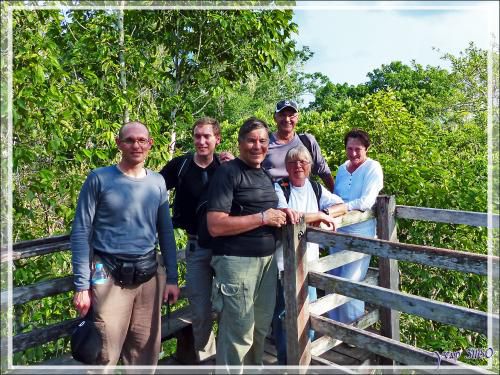 Les 6 français du Jungle Lodge Inkaterra Hacienda Concepcion - Puerto Maldonado - Pérou