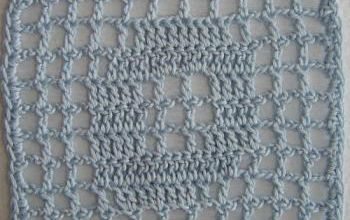 Les sous verres chiffres au crochet
