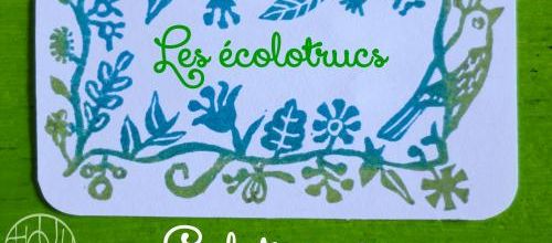 Les écolotrucs - N°3 - Privilégier le lavable au jetable