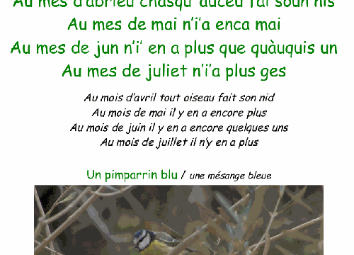 Ah ! Lou printèms.....