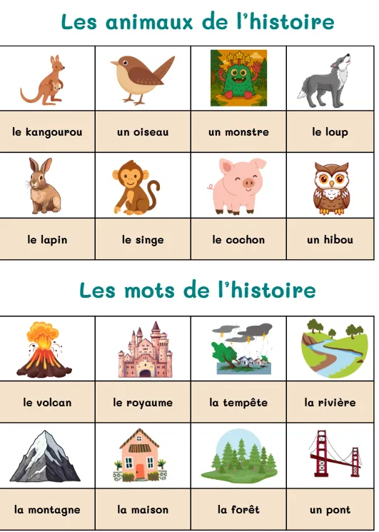 Mon petit livre de lecture pour les sons complexes:  Oi part à l'aventure!