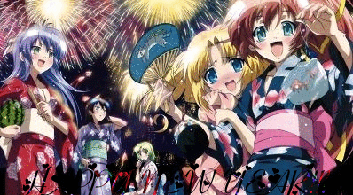 le groupe en kimono