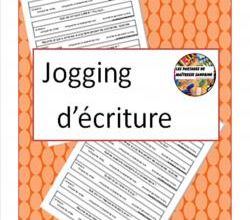 Jogging d'écriture