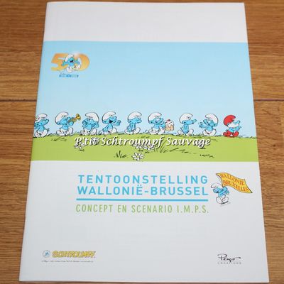 Magazine Schtroumpf "Tentoonstelling Wallonië-Brussel" 2008