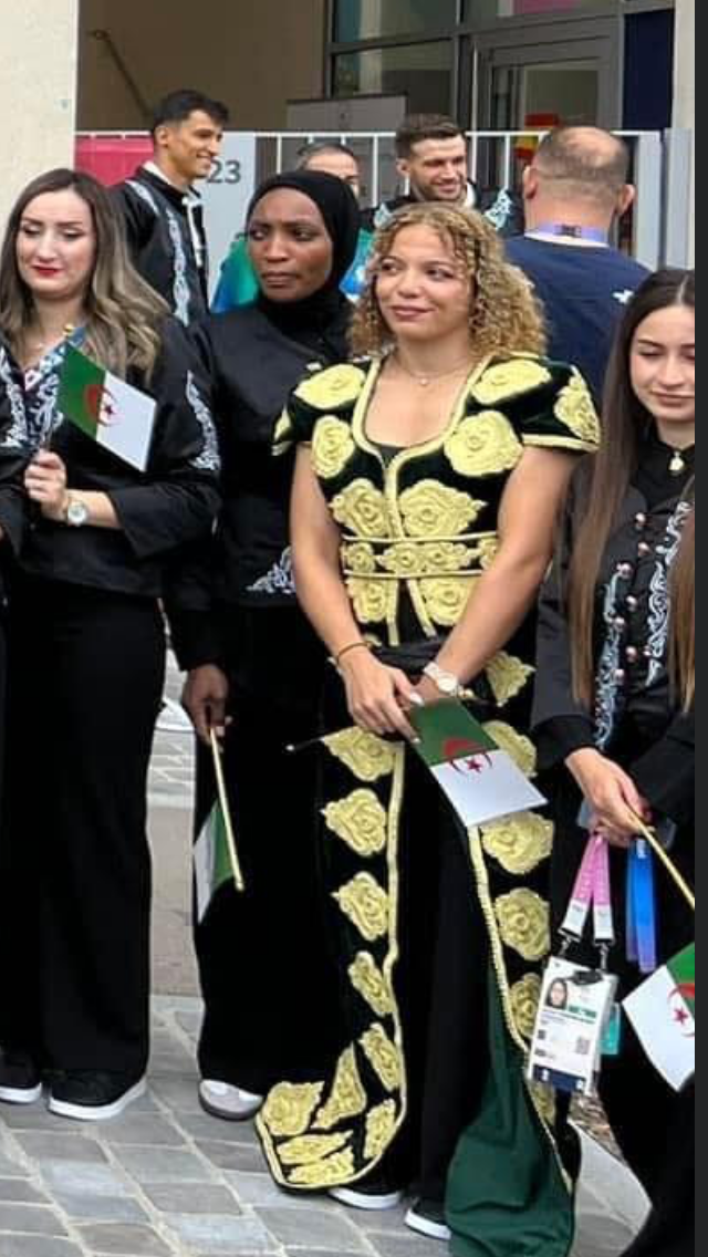 26 Juillet 2024 Ouverture des Jeux Olympiques de Paris avec Medjahed Nesrine MCA 