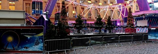 Metz / Depuis le sommet de la grande roue de Noël 2015...
