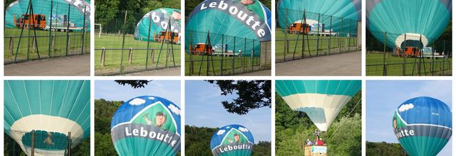 Décollage d'une Montgolfière