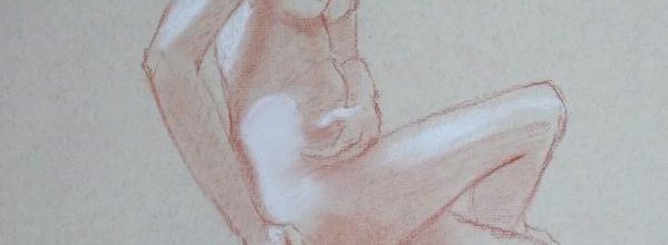 Mercredi - Assise sur un tabouret