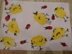 Projet : les poules en arts visuels