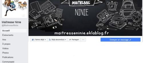 Page Facebook Maitresse Ninie