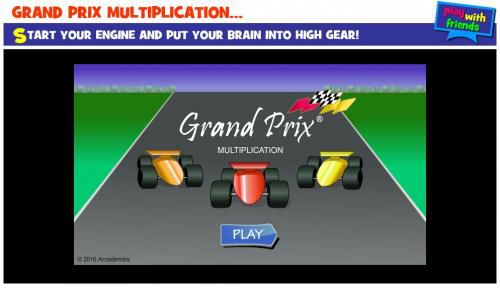 Jeu mutiplication