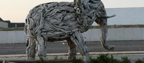 éléphant de bois