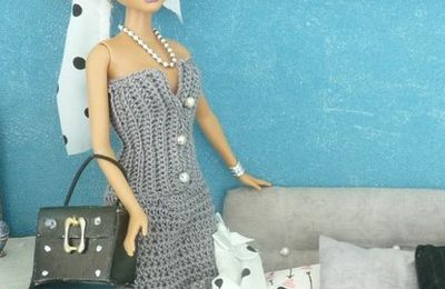 Barbie en modèle "Titane"