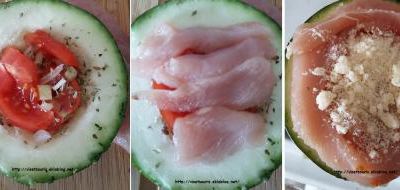 Courgette farcie