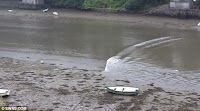 Hier un mini tsunami a touché la côte sud de l'angleterre