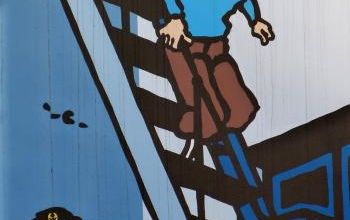 Tintin et l'A320 Rackham