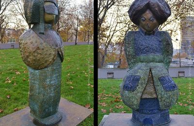 Les Enfants du monde dans les Jardins de Bercy à Paris de Rachid Khimoune