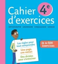 Téléchargements de livres gratuits google Cahier d'exercices Grevisse 4e par Ariane Carriere