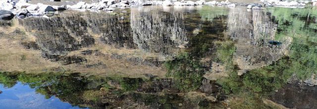 un reflet à Chanteuges