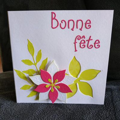 Carte Bonne fête